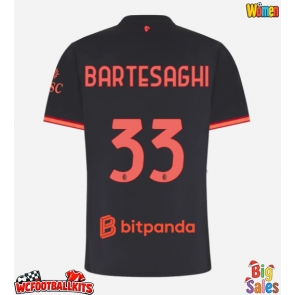 AC Milan Davide Bartesaghi #33 Replica Third Stadium Shirt for Women 2026-27 Short Sleeve
